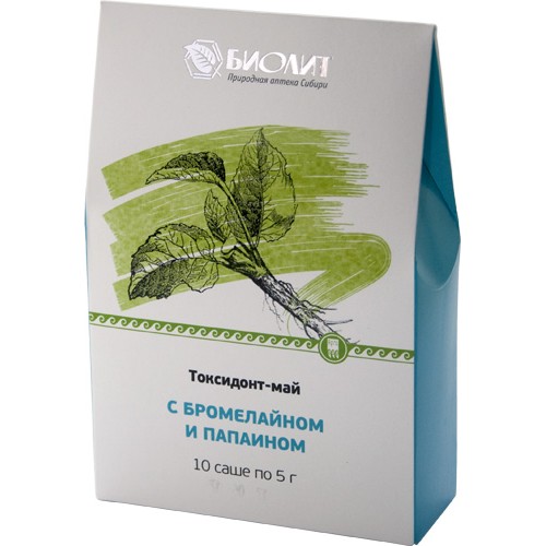 Купить Токсидонт-май с бромелайном и папаином  г. Новосибирск  
