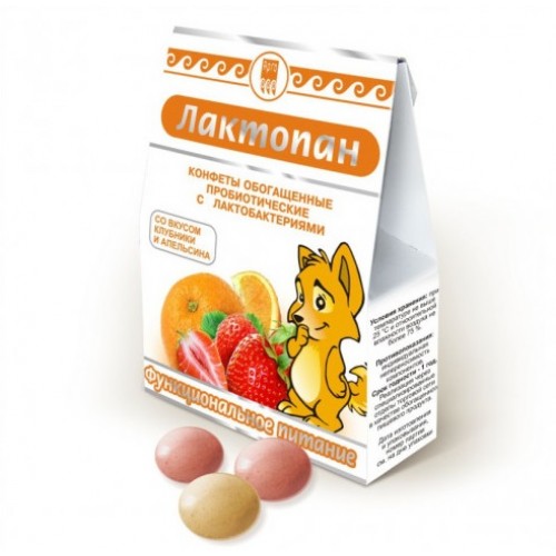 Купить Конфеты обогащенные пробиотические Лактопан  г. Новосибирск  